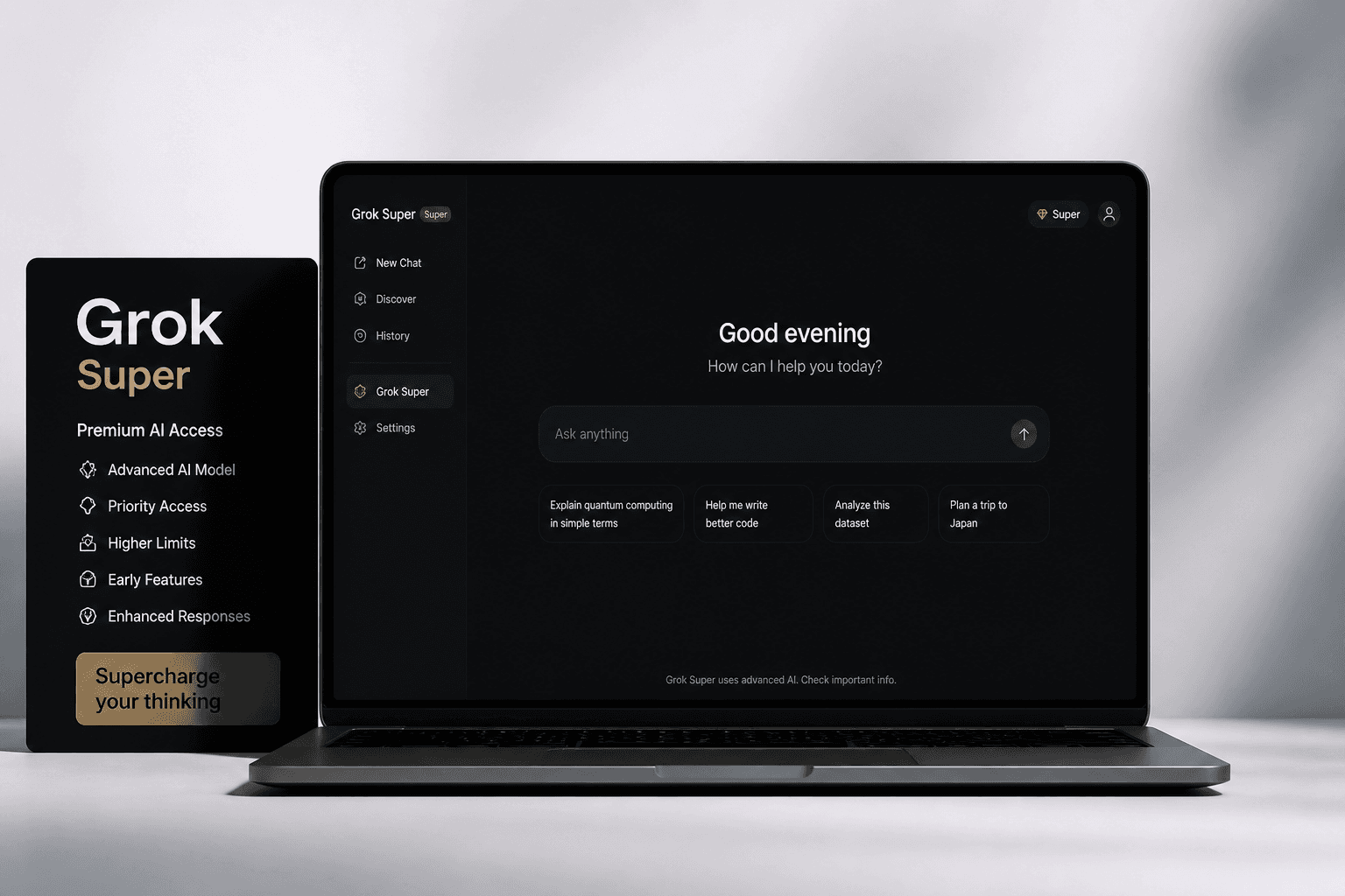 Grok Standard account